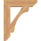 Ekena Millwork Legacy Slat Smooth Bracket, Western Red Cedar, 3 1/2"W x 18"D x 22"H BKT04X18X22LEC06SWR - alternate 3